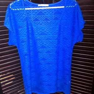 Maurices Blue M Shirt